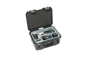 Image of SKB Cases iSeries Case w/Think Tank Designed Dividers, Black, 12.5in x 8.5in x 5in 3i-1309-6DT