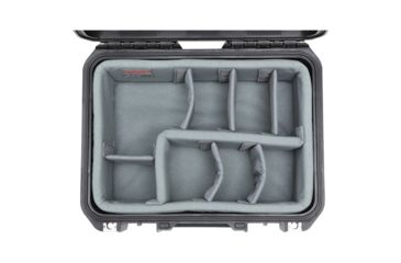 Image of SKB Cases iSeries Case w/Think Tank Designed Photo Dividers and Lid Organizer, Black, 12.5in x 8.5in x 4.5in 3i-1309-6DL