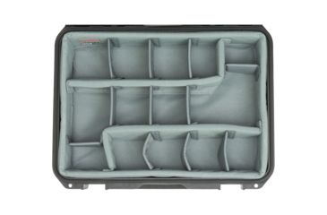 Image of SKB Cases iSeries Case w/Think Tank Designed Photo Dividers and Lid Organizer, Black, 17.5in x 12in x 3.5in 3i-1813-5DL