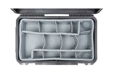 Image of SKB Cases iSeries Case w/Think Tank Designed Photo Dividers and Lid Organizer, Black, 19.5in x 10.5in x 6in 3i-2011-8DL