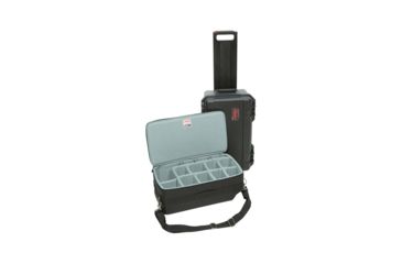 Image of SKB Cases iSeries Case w/Think Tank Designed Zippered, Removeable Divider interior, Black, 19.5in x 10.5in x 7in 3i-2011-7DZ