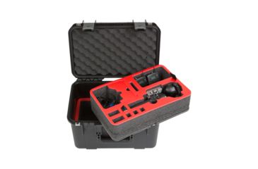 Image of SKB Cases iSeries OSMO PLUS Camera Case, Dual Layer, Black, 17.36in x 12.54in x 11.68in 3i-161010-OS