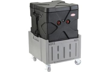 Image of SKB Mini Gig Rig Sound Rack - shown with Gig Rig Expander Base, sold separately