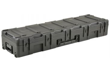 Image of SKB Cases R Series 6416-8 Waterproof Utility Case with Wheels, Black, 64 3/4&quot; x 18 1/4&quot; x 10&quot; 3R6416-8B-EW