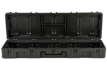 Image of SKB Cases R Series 6416-8 Waterproof Utility Case with Wheels, Black, 64 3/4&quot; x 18 1/4&quot; x 10&quot; 3R6416-8B-EW
