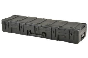 Image of SKB Cases R Series 6416-8 Waterproof Utility Case with Wheels, Black, 64 3/4&quot; x 18 1/4&quot; x 10&quot; 3R6416-8B-EW