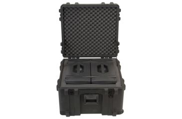 Image of SKB Cases Roto Mil-Std Waterproof Case 17 Deep (w/ cubed foam and wheels) 24 x 23 x 17 3R2423-17B-CW