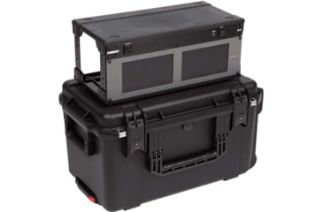 Image of SKB Cases Seres Case W/Removeable 4U Injecton Molded 9in Deep Rack Cage, Tsa Latches, Wheels, 3I-2213M124U