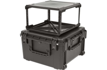 Image of SKB Cases Seres Case Wth Removeable 6U Injecton Molded 20in Rack Cage, Tsa Lockng Latches, Wheels, 3I-2424M146U