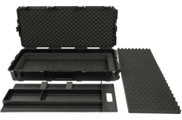 Image of SKB Cases Seres Ultmate Sngle Double Bow Case, Small, Black, 3i-4217-USD