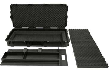 Image of SKB Cases Seres Ultmate Sngle Double Bow Case, Small, Black, 3i-4217-USD