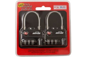Image of SKB Cases TSA Cable Combination Padlock,Black,5x5x1in 1SKB-PDL-C
