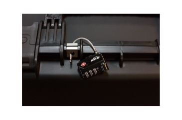 Image of SKB Cases TSA Cable Combination Padlock,Black,5x5x1in 1SKB-PDL-C