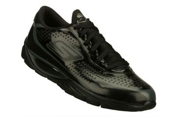Image of Skechers GOMeb KRS Road Running Shoe - Men's-Black-Medium-8 US