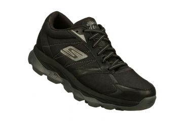 Image of Skechers GOrun Ultra LT Trail Running Shoe - Men's-Black-12 US-Medium