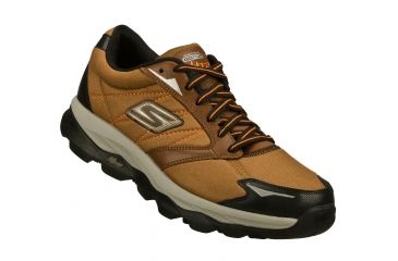 Image of Skechers GOrun Ultra LT Trail Running Shoe - Men's-Brown/Black-Medium-13 US