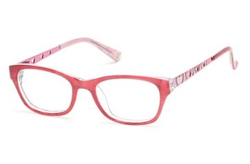 Image of Skechers SE1601 Eyeglass Frames - Shiny Pink Frame Color