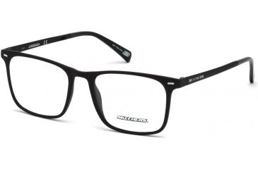 Image of Skechers SE3216 Eyeglass Frames - Matte Black Frame Color, Matte Black Lens Color