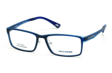 Image of Skechers SE3225 Eyeglass Frames - Matte Blue Frame Color, Matte Blue Lens Color