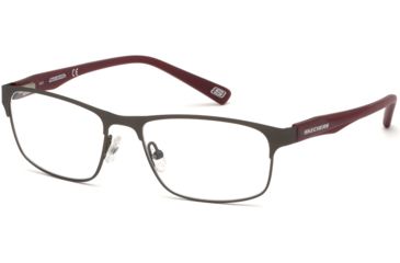 Image of Skechers SE3230 Eyeglass Frames - Matte Gunmetal Frame Color