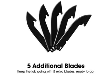 Image of SKEETER HAWK Replaceable Blade Knife, 5 Pieces, TRU-FMK-1000