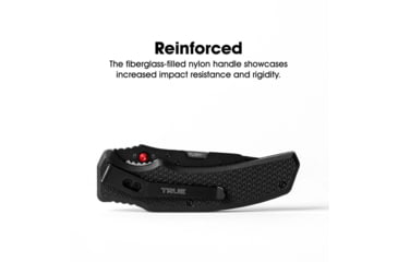 Image of SKEETER HAWK Replaceable Blades Pocket Knife, Black/Grey, TRU-FMK-0005