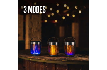 Image of SKEETER HAWK Solar Zapper and Lantern, Grey, SKE-ZAP-1007