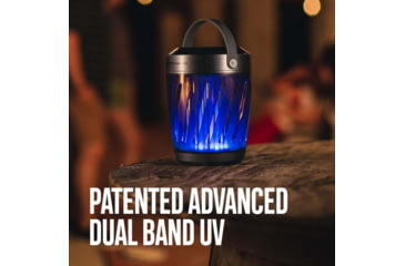Image of SKEETER HAWK Solar Zapper and Lantern, Grey, SKE-ZAP-1007