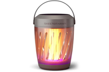 Image of SKEETER HAWK Solar Zapper and Lantern, Grey, SKE-ZAP-1007