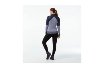Image of Smartwool Ski Ninja Pullover Sweater-Women's, Deep Navy Heather, Extra Small, SW000318108-XS