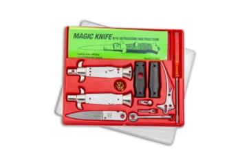 Image of Skm SKM 4&quot; Italian Stiletto Keychain Kit - Black Acrylic, adult, BHQ-51084