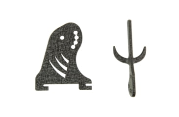 Image of Skull Hooker Arm and Prong for Trophy Tree, Black, Trophy Tree Not Included, SKH-TTAP-ASSY-BLK