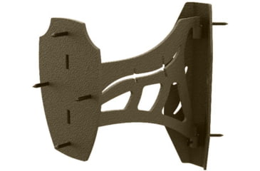 Image of Skull Hooker Corner Shoulder Mount, Brown, SKH-CSM-BRN