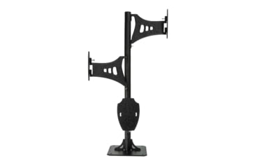 Image of Skull Hooker Trophy Tree Shoulder Pedestal Mount, Black, SKH-STTSM-BLK