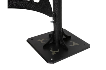 Image of Skull Hooker Trophy Tree Shoulder Pedestal Mount, Black, SKH-STTSM-BLK