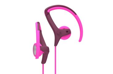 Image of Skullcandy Skullcandy Chops Earbuds w/o Mic, Hot Pink/Gray/Gray, S4CHGZ-313