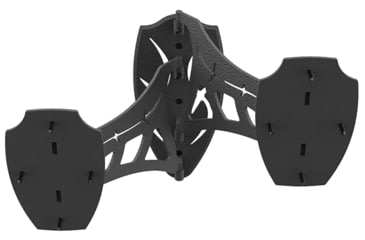 Image of Skullhooker SKH-DSM-BLK Dual Shoulder Mount Mounting Kit Wall Mount Steel Black
