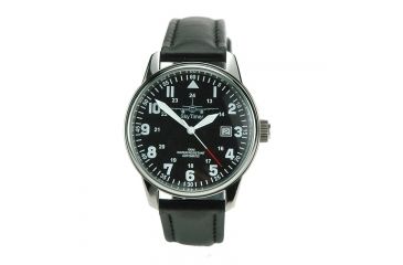 Image of Skytimer 510605003 Automatic Pilot Mens Watch, Black, Black