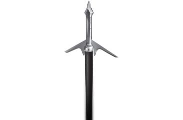 Image of Slick Trick Raptor Trick Stainless Steel Broadhead 100 grain, Silver, Pack of 3, 17STRPTR100