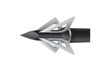 Image of Slick Trick Standard Broadhead Stainless Steel 100 grain, Silver, Pack of 3, 17STPRO3100S