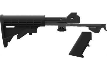 Image of Slide Fire Solutions SSAK-47 Hybrid AKM Bump Fire Stock for AK-47s, Ambi, Black 10-1000-AKM