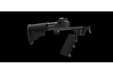 Image of Slide Fire Solutions SSAK-47 Hybrid AKM Bump Fire Stock for AK-47s, Ambi, Black 10-1000-AKM