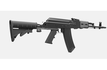 Image of Slide Fire Solutions SSAK-47 Hybrid AKM Bump Fire Stock for AK-47s, Ambi, Black 10-1000-AKM