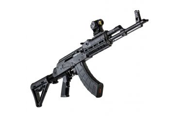 Image of Slide Fire Solutions SSAK-47 Hybrid AKM Bump Fire Stock for AK-47s, Ambi, Black 10-1000-AKM