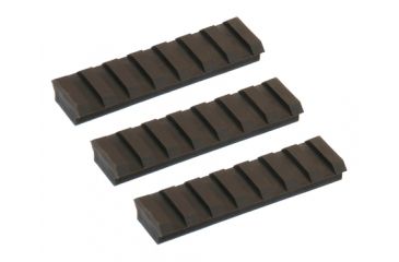 Image of Slide Fire Solutions Rail Pack Includes Three 7 Slot Rail Sections 2.94 Inches OD Green
