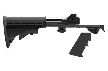 Image of Slide Fire Solutions SSAK-47 Hybrid PAP Bump Fire Stock for AK-47s, Ambi, Black 10-1000-PAP