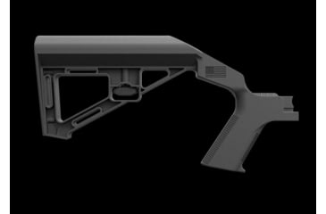 Image of Slide Fire Solutions SSAR-15-SBS Fixed Bump Stock, Right Hand, Black, SSAR-15-SBS BLK RH