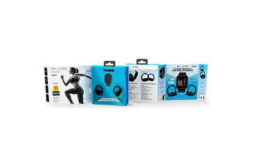 Image of Slide Innovations 650 Fitness Combo Blue Tooth Earbds &amp; Fitness Tracker, Black, SLI-SCMB650
