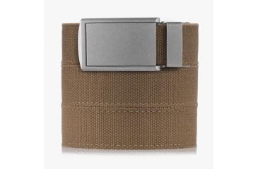 Image of SlideBelts Canvas Belt, Burlap/Zinc, Up to Size 48 Waist CNVSZINC2BRLP