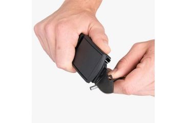 Image of SlideBelts Survival Belt, Black Strap-Matte Black Buckle, 55in Long, 1.5in Wide SURVBELT-BLKMATTBLK-48